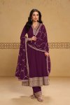 Mehfil By Gulkayra Real Georgette Embroidery Readymade Suits